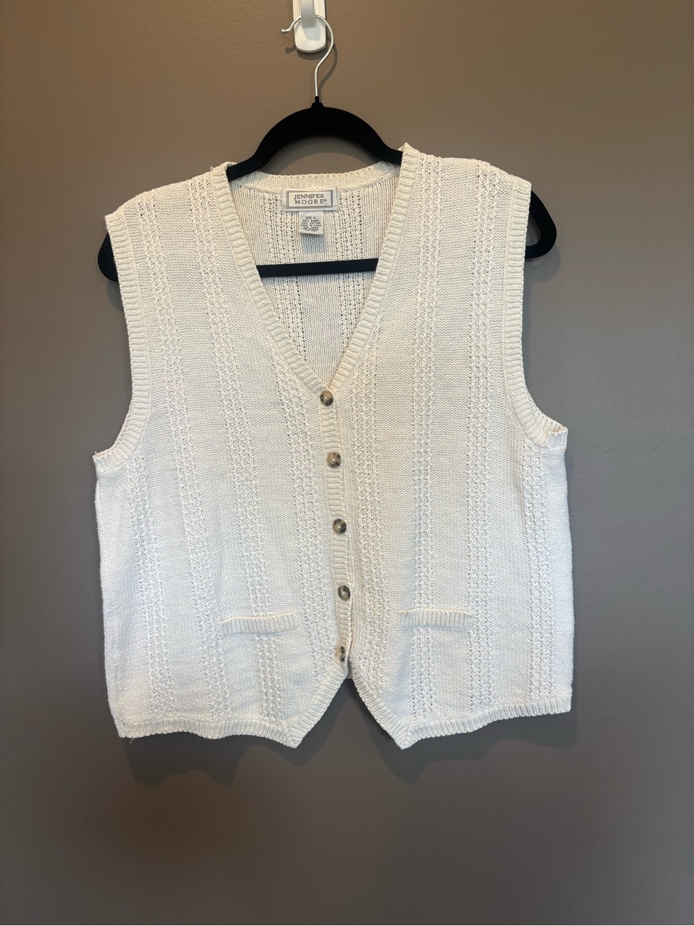 Vintage Jennifer Moore Sweater Vest
